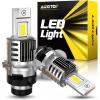 imageAUXITO 9005 Bulbs 44000LM 1000 Super Bright 6000K White with Cooling Fan HB 3HB3u Fog Light Pack of 2D4S