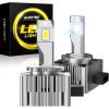 imageAUXITO D3S D3R LED Bulbs 24000Lumens 120W 6000K White 500 Brightness Xenon HID Replacement Lights Plug and Play Fog Light Bulbs Pack of 2D1S