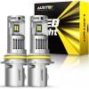 imageAUXITO H11L Light Bulbs 900 Brightness 6000K Cool White Light 360 Illumination H9 H8 Bulb Easy Installation Pack of 29007HB5
