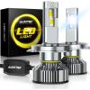 imageAUXITO H4 9003 Light Bulbs Fog Light Bulbs 900 Brightness 6500K Cool White CSP LED Chips Fog Lamps Replacement Play and Plug Pack of 29003 H4