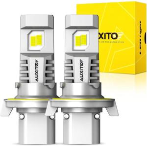 imageAUXITO 9005HB3 ampamp 9006HB4 Light Bulbs Combo 6500K Cool White Fog Lights Cooling Fan Nonpolarity Pack of 4H13