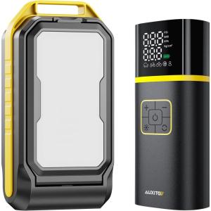 imageAUXITO Tire Inflator Portable Air Compressor ampamp AUXITO Jump Starter 7000A Portable Car Battery Jumper