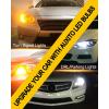 imageAUXITO 1157 Switchback LED Turn Signal Light Bulbs 2057 2357 7528 BAY15D P215W WhiteAmber Dual Color 3030SMD Chipsets with Projector for Turn Signal Blinker Parking Daytime Running Lights