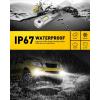 imageAUXITO 5202 H16 LED Fog Light Bulbs 6500K Cool White 400 Brightness CSP Chips 5201 PS19W PS24W 9009 12085 Halogen Bulb DRL Replacement for Sierra Silverado Yukon Tahoe Canyon 2PackCool White