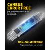 imageAUXITO 578 LED Bulbs 2112 2122 Festoon Bulb 39mm 41mm 42mm LED Lights Bulb 6500K White Extremely Bright 4014 SMD for Car Truck LED Interior Dome Map Door Courtesy Lights License Plate Bulbs 4 Pack31mm36mm 6 PACK
