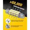 imageAUXITO 578 LED Bulbs 2112 2122 Festoon Bulb 39mm 41mm 42mm LED Lights Bulb 6500K White Extremely Bright 4014 SMD for Car Truck LED Interior Dome Map Door Courtesy Lights License Plate Bulbs 4 Pack39mm42mm 2 PACK