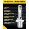 imageAUXITO 880 Fog Light Bulb 16000LM 500 Super Brighter Real 11 Mini Size 899 Fog Lights 6500K White No Adapter Required NonPolarity No Fan Plug and Play 893 LED Light Kit 2PCS
