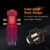 imageAUXITO Brilliant Red 3056 3057 3156 3157 14SMD 3030 Chipsets LED Bulbs with Projector for Brake Light Tail Light Turn Signal Blinkers Pack of 2Xenon White