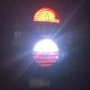 imageAUXITO Brilliant Red 3056 3057 3156 3157 14SMD 3030 Chipsets LED Bulbs with Projector for Brake Light Tail Light Turn Signal Blinkers Pack of 2Xenon White