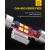 imageAUXITO CANBUS Error Free 4SMD 3030 Chipset 31mm 125 inch DE3175 DE3021 Festoon 6000K Xenon White LED Bulbs Replacement for Interior Map Dome Marker License Plate LightsPack of 4