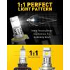 imageAUXITO H13 Bulb 900 Brighter Plug and Play Canbus Ready with Fan Pack of 2
