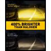 imageAUXITO H8 H11 H16 LED Fog Light Bulbs 3000K Amber Yellow Strong Penetrating Power Long Lifespan Plug and Play Canbus Error Free Halogen Replacement DRL Bulbs for Rainy Snowy Foggy 2 Pack