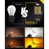 imageAUXITO Upgraded 3157 Switchback LED Turn Signal Light Bulbs 500 Brighter 3155 3457 4157 3057 4157NA WhiteAmber Dual Color with Projector for Turn Signal Blinker DRL Parking Light Pack of 2