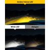 imageAUXITO Upgraded H11 H8 H16 Yellow LED Fog Light Bulbs 700 Brighter 3000K Golden Yellow Light with CSP LED Chips Mini Size Plug and Play for Fog Lights and Daytime Running LightsDRL Pack of 2