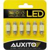 imageAUXITO 578 LED Bulbs 2112 2122 Festoon Bulb 39mm 41mm 42mm LED Lights Bulb 6500K White Extremely Bright 4014 SMD for Car Truck LED Interior Dome Map Door Courtesy Lights License Plate Bulbs 4 Pack31mm36mm 6 PACK
