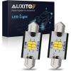 imageAUXITO 578 LED Bulbs 400 Lumens Canbus Error Free 2112 2122 41MM 42MM Festoon LED Bulbs for Dome Light Interior Car License Plate Map Door Courtesy Lights Xenon White Pack of 2