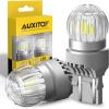 imageAUXITO 7443 LED Bulbs White Reverse Lights 400 Brighter 7440 7444 7441 Light 6000K for Tail Light Backup Light DRL Parking Light Pack of 2
