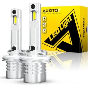 imageAUXITO 880 Fog Light Bulb 16000LM 500 Super Brighter Real 11 Mini Size 899 Fog Lights 6500K White No Adapter Required NonPolarity No Fan Plug and Play 893 LED Light Kit 2PCS
