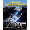 imageWireless CarPlay Adapter for Apple CarPlay Upgrade Factory Wired Carplay to Wireless Plug ampamp Play No Latency for iPhone iOS 10 and Cars from 2015black