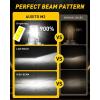 imageAUXITO 9003 LED Bulbs 900 UltraBright ZES Chips 6500K White H4 Fog Light Easy PlugNPlay Installation IP68 Waterproof Pack of 2