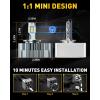 imageAUXITO H49003 Bulbs 40000LM 900 Brighter 6500K Cool White Upgraded Fanless Design Fog Light Bulbs with Copper Base ErrorFree PlugNPlay Pack of 2D5S