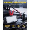 imageAUXITO Air Compressor ampamp 2500A Jump Starter