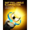 imageAUXITO 3157 LED Bulb White Reverse Lights Super Bright 3156 3056 3057 4157 3047 4057 3457 4114 LED Bulb with Projector for Backup Reverse DRL Signal Parking Brake Tail Lights Pack of 2Amber Yellow