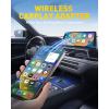 imageAUXITO Wireless CarPlay Adapter for Apple iPhone2025 Upgraded Convert Factory Wired Carplay to Wireless Plug ampamp Play No Latency for iPhone iOS 10 and Cars from 2015