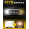 imageAUXITO 921 LED Bulb Reverse Light Super Bright 912 906 904 916 T15 W16W LED Reverse Light Bulb Backup Lights Marker Lights 6000K White Pack of 2