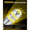 imageAUXITO 921 LED Bulb Reverse Light Super Bright 912 906 904 916 T15 W16W LED Reverse Light Bulb Backup Lights Marker Lights 6000K White Pack of 2