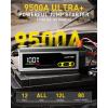 imageAUXITO 9500A Jump Starter 12V Car Battery Jump Starter Up to All GasAll Diesel Engine with LED Display 30W TypeC Fast Charging and 168W DC Output 3Mode Flashlight Storage Case9500A