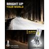 imageAUXITO H7 Light BulbsH7 Bulb No Adapter Required 1000 Brightness 6500K White NonPolarity Plug and Play Mini Size Fog Bulb of 2
