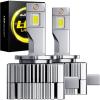 imageAUXITO D8S Bulbs 30000LM 6500K Cool White Direct Replacement D8S Light Bulbs with Cooling Fan Plug and Play CANbus Ready No Flicker Pack of 2D8S