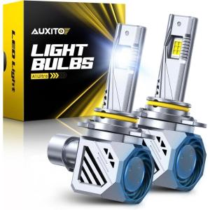 imageAUXITO H7 Bulb 600 Brighter 11 Mini Size No Adapter Needed 5 Min Quick Install No Flicker 99 Compatibility Pack of 29012HIR2