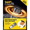 imageAUXITO 2025 Upgraded 7507 PY21W BAU15S LED Bulbs Amber Yellow 4000LM Extremely Bright with Fan for Turn Signal Light Bulbs 2641A 12496 7507AST No Hyper Flash LED Replacement Bulbs Pack of 27507BAU15S150