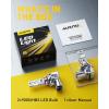 imageAUXITO 9005 H11 Bulbs 80000LM Brighter UltraBright Plug N Play Long Lifespan No Flicker 99 Compatibility 4PCS9005HB3