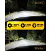 imageAUXITO 9005amp9006 LED HeadIight Bulbs Combo 11 Halogen Size 6500K Ultra Bright 1000 Brightness Plug and Play 60000 Hours Lifespan Pack of 4H7