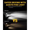 imageAUXITO H11 LED Bulbs 50000LM 900 Super Bright 60000 Hours Life Service 6500K Cool White 11 Mini Size Wireless H8 H9 Fog Light Halogen Replacement Plug amp Play Pack of 2H109145