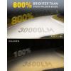 imageAUXITO H4 LED Bulbs Yellow Light 900 UltraBright 3000K Golden Yellow Plug N Play 50000Hrs Long Lifespan No Flicker 99 Compatibility Pack of 29005HB3