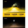 imageAUXITO H7 Bulb  1000 Brighter 6500K White Illumination Factory Halogen Size Match Simple Plug and Play 99 Vehicle Compatible Pack of 2H11BYellow