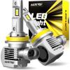 imageAUXITO  Bulbs 3 Super Bright WirelessH8H9 Fog Light Bulbs 6000K White Plug and Play Pack of 2