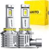 imageAUXITO 9006HB4 Bulbs 30000LM Brightness 6500K White 11 Mini Size NonPolarity Plug and Play HB4 Halogen Fog Lamp Replacement Canbus Ready Pack of 29006