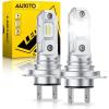 imageAUXITO H7 LED Light Bulbs 500 Super Brightness 6500K White Light11 Mini Size H7H7LL Fog Light Bulbs for Night DrivingLong Lifespan PlugNPlay Pack of 2