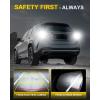 imageAUXITO Latest 1157 LED Bulbs Amber Yellow Turn Signal Lights 700 Brighter 2057 2357 7528 BAY15D LED Bulbs with Projector for Turn Signal Parking Tail Brake Blinker DRL Marker Lights Pack of 2White