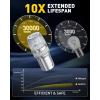 imageAUXITO Latest 1157 LED Bulbs Amber Yellow Turn Signal Lights 700 Brighter 2057 2357 7528 BAY15D LED Bulbs with Projector for Turn Signal Parking Tail Brake Blinker DRL Marker Lights Pack of 2Red