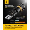 imageAUXITO Latest 1157 LED Bulbs Amber Yellow Turn Signal Lights 700 Brighter 2057 2357 7528 BAY15D LED Bulbs with Projector for Turn Signal Parking Tail Brake Blinker DRL Marker Lights Pack of 2Amber Yellow