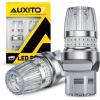 imageAUXITO Latest 1157 LED Bulbs Amber Yellow Turn Signal Lights 700 Brighter 2057 2357 7528 BAY15D LED Bulbs with Projector for Turn Signal Parking Tail Brake Blinker DRL Marker Lights Pack of 2Red