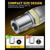 imageAUXITO Latest 1157 LED Bulbs Amber Yellow Turn Signal Lights 700 Brighter 2057 2357 7528 BAY15D LED Bulbs with Projector for Turn Signal Parking Tail Brake Blinker DRL Marker Lights Pack of 2White