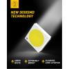 imageAUXITO CANBUS 1156 LED Bulbs Amber Yellow with Builtin Resistor 7506 1003 1141 BA15S P21W Anti Hyper Flash Error Free Turn Signal Lights Blinker Parking Lights Pack of 2White
