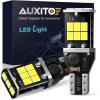 imageAUXITO CANBUS 1156 LED Bulbs Amber Yellow with Builtin Resistor 7506 1003 1141 BA15S P21W Anti Hyper Flash Error Free Turn Signal Lights Blinker Parking Lights Pack of 2White